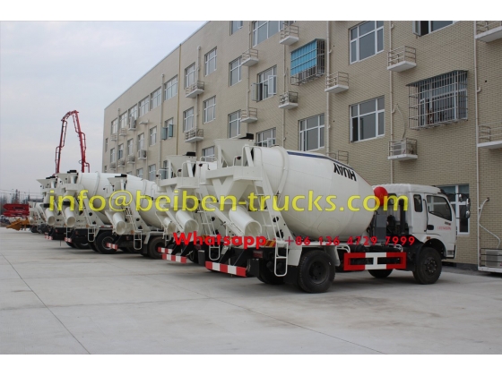 North benz 8cbm 6x4 concrete mixer truck sale in Africa