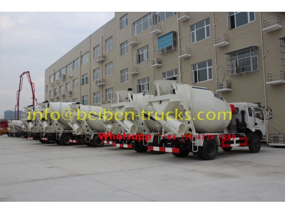 North benz 8cbm 6x4 concrete mixer truck sale in Africa