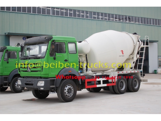 North benz 8cbm 6x4 concrete mixer truck sale in Africa