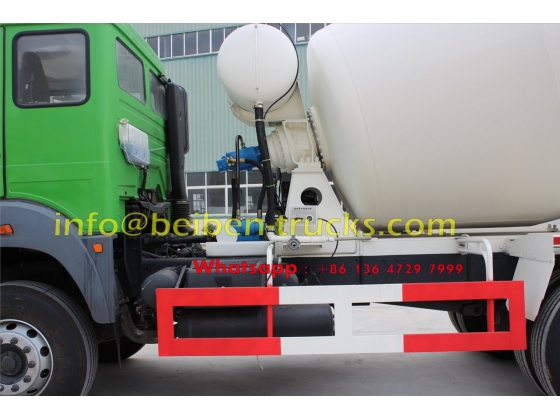 China high quality Beiben 6X4 concrete mixer truck for sale