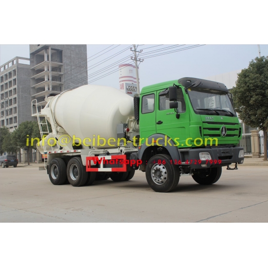 2015 new model Beiben concrete mixer truck price