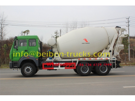 China Beiben 6x4 340hp 10 Cubic Meters Concrete Mixer Truck supplier