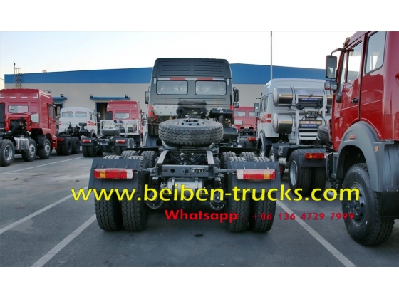 china beiben 2534 tractor truck supplier for congo