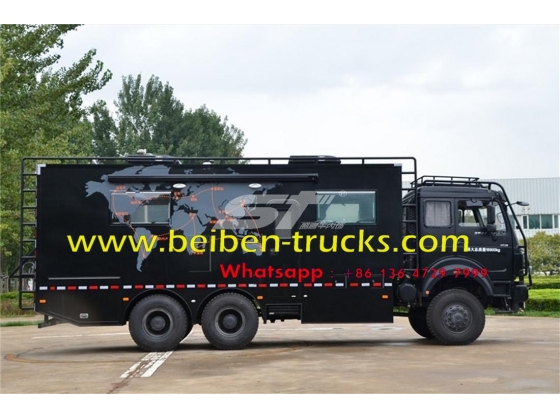 china beiben 6 wheel drive Recreational Vehicle supplier