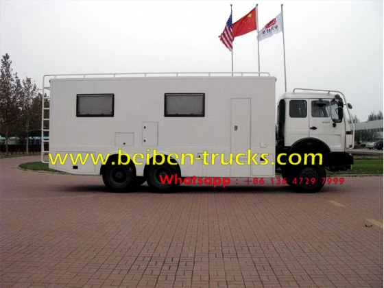 china beiben 6 wheel drive Recreational Vehicle supplier