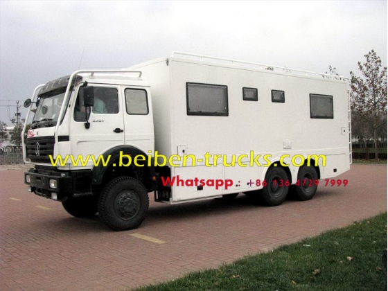 china beiben 6 wheel drive Recreational Vehicle supplier