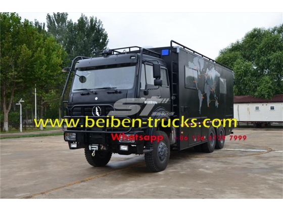 china beiben 6 wheel drive Recreational Vehicle supplier