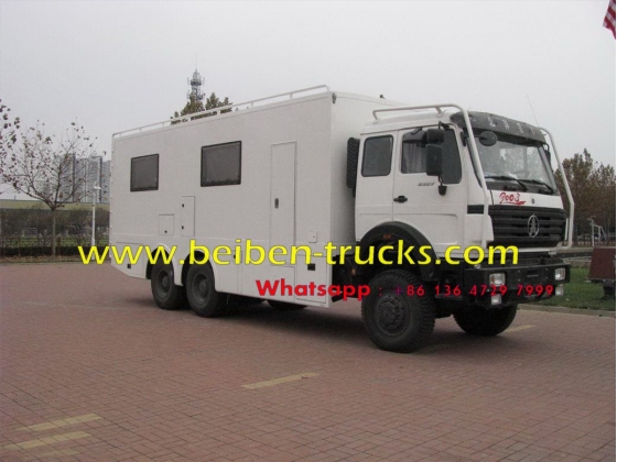 china beiben 6 wheel drive Recreational Vehicle supplier