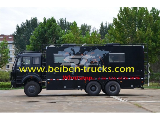 china beiben 6 wheel drive Recreational Vehicle supplier