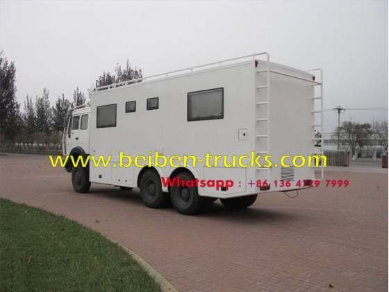 china beiben 6 wheel drive Recreational Vehicle supplier