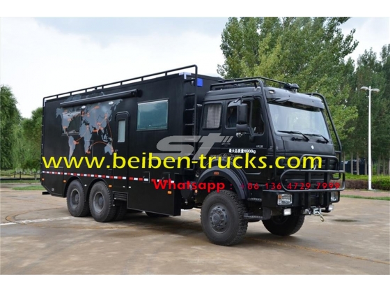 china beiben 6 wheel drive Recreational Vehicle supplier