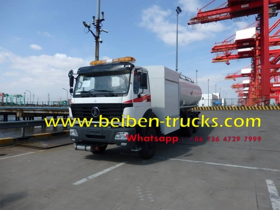 china beiben 6*4 drive fuel tanker manufacturer