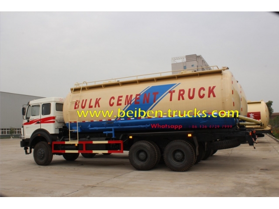 beiben 2534 off road cement transportation truck