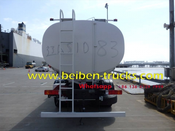 china beiben 6*4 drive fuel tanker manufacturer