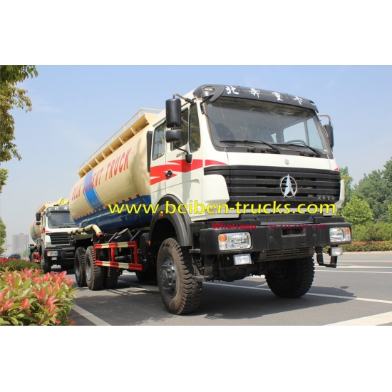 beiben 2534 off road cement transportation truck