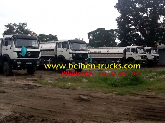 North benz 2534 6*6 wheel drive fuel trucks manufacturer