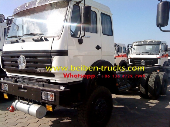 North benz 2534 6*6 wheel drive fuel trucks manufacturer