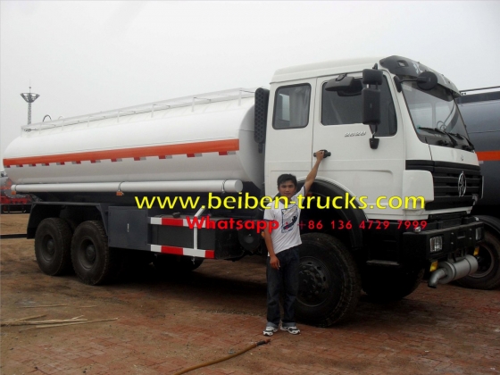 North benz 2534 6*6 wheel drive fuel trucks manufacturer