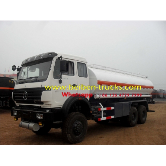 North benz 2534 6*6 wheel drive fuel trucks manufacturer