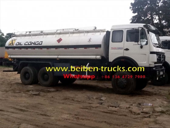 North benz 2534 6*6 wheel drive fuel trucks manufacturer