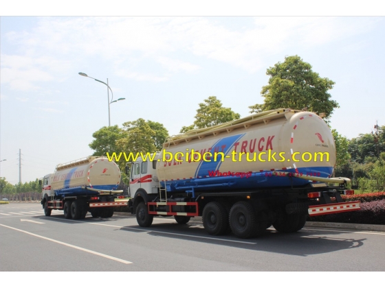 beiben 2534 off road cement transportation truck