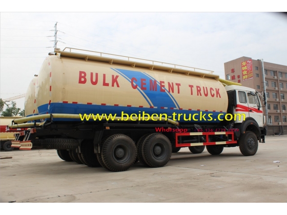 beiben 2534 off road cement transportation truck