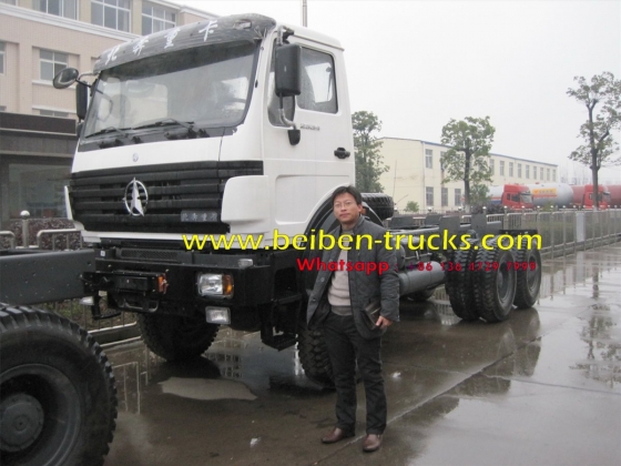 china beiben 2534 off road tractor truck supplier