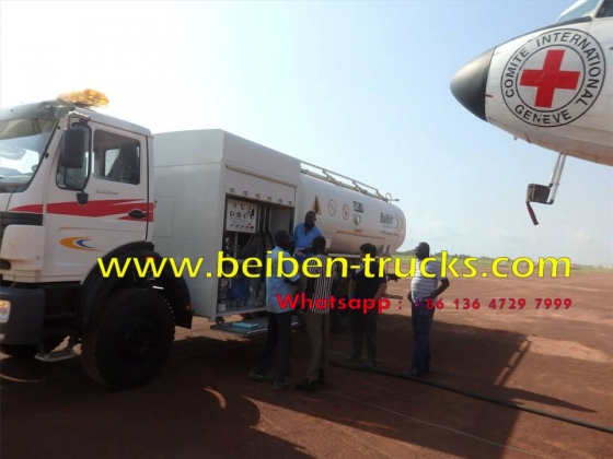 china beiben 6*4 drive fuel tanker manufacturer