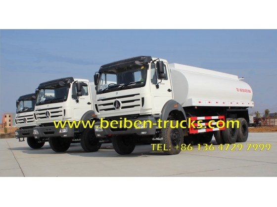 Beiben 6 wheel drive 2538 water tanker