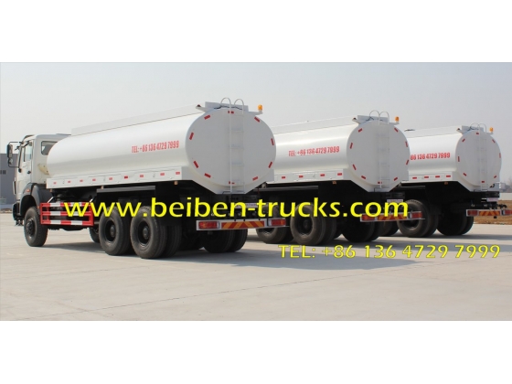 Beiben 6 wheel drive 2538 water tanker