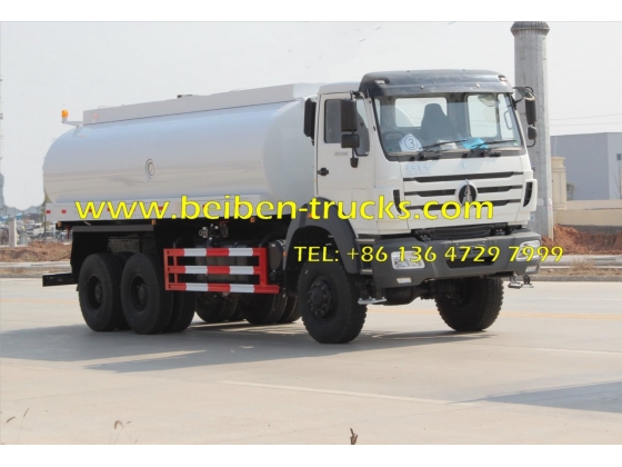 Beiben 6 wheel drive 2538 water tanker