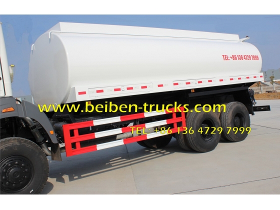 Right hand drive beiben 2538 water truck for kenya customer