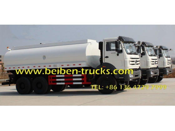 Right hand drive beiben 2538 water truck for kenya customer