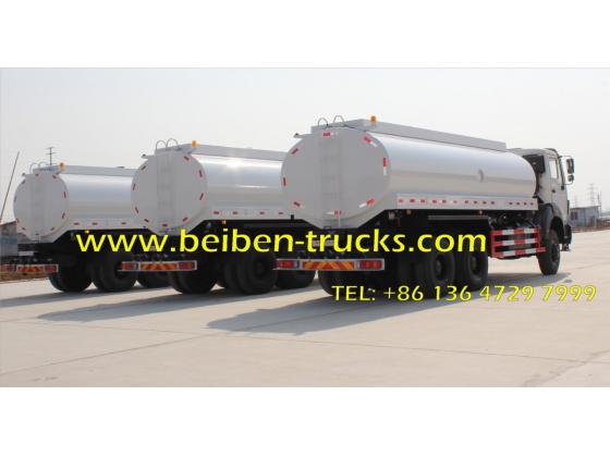 Right hand drive beiben 2538 water truck for kenya customer