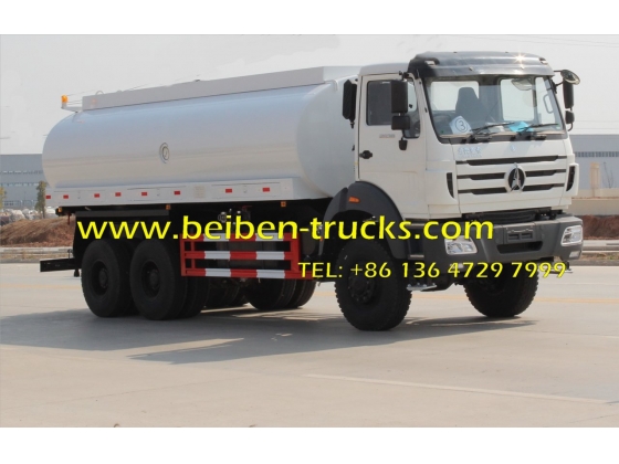 Right hand drive beiben 2538 water truck for kenya customer