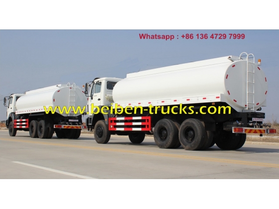 CHINA good quality Beiben 20m3 tanker truck capacity water tanker truck for sale