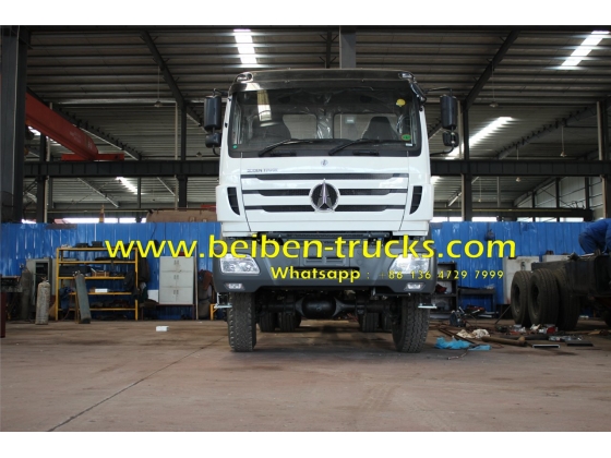 Beiben 6x6 water tank truck 10-20m3 tanker truck price