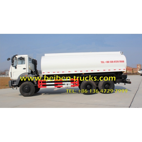 China manufacture New Brand 20 m3 beiben water tank truck for sale