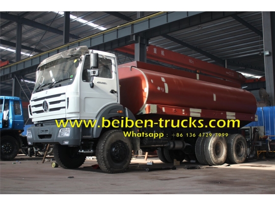 BeibenTRUK 15m3 6X4 mobile catering trucks, RHD water tank truck for sal...