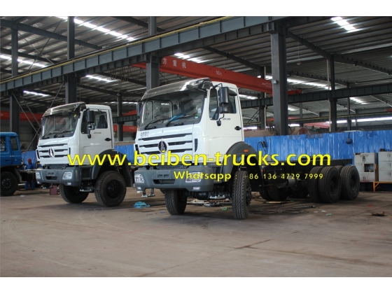 china Beiben 6X4 /6X6 off Road Water Trucks