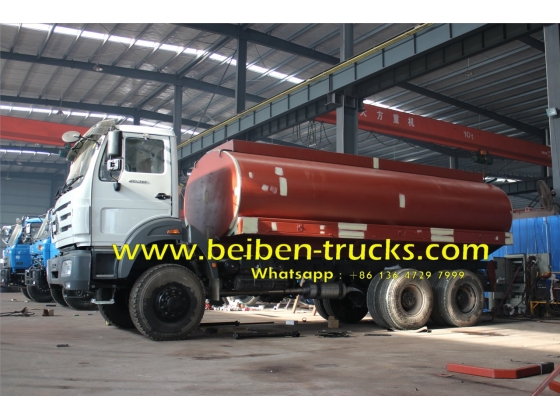 BeibenTRUK 15m3 6X4 mobile catering trucks, RHD water tank truck for sal...