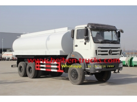 Beiben 6 x 6 воды бак грузовик 10-20 м 3 танкер грузовик Цена