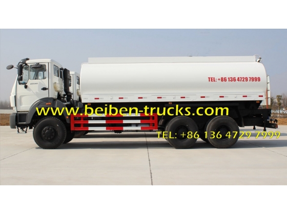 Beiben 2638 6x4 water delivery water tanker truck tanker truck  supplier