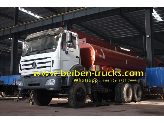 BeibenTRUK 15m3 6X4 mobile catering trucks, RHD water tank truck for sal...