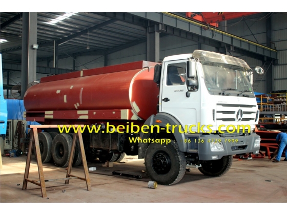 BeibenTRUK 15m3 6X4 mobile catering trucks, RHD water tank truck for sal...