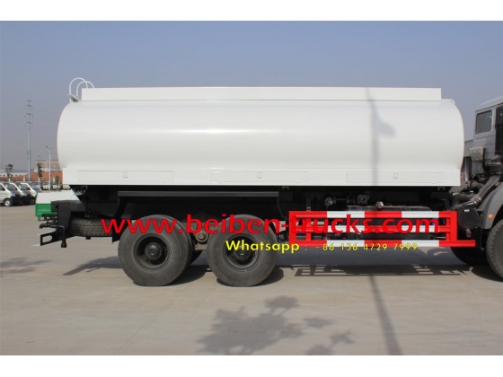 Beiben 6x4 5000 gallon diesel water sprinkling tank truck factory