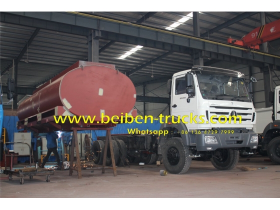 China manufacture New Brand 20 m3 beiben water tank truck for sale