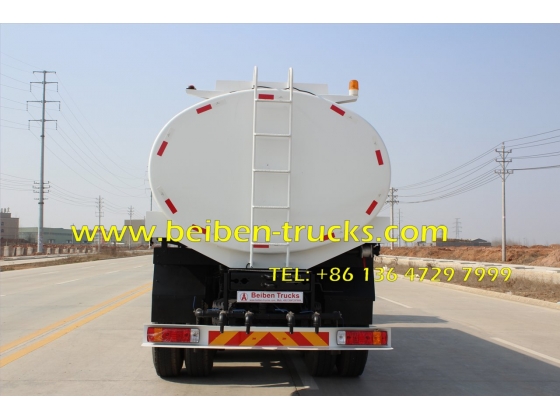 Beiben 2638 6x4 water delivery water tanker truck tanker truck  supplier