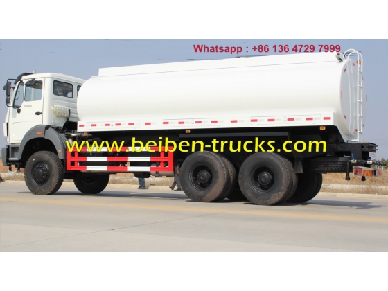 china 6x4 North Benz Beiben Water Tank Truck 20m3/ 20cbm Water Tanker