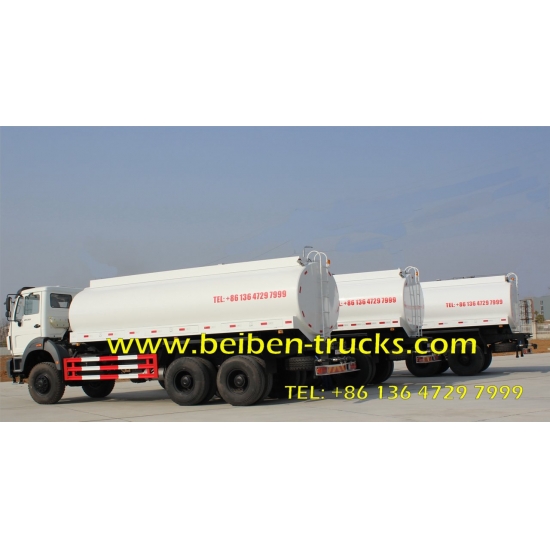 top china brand beiben 2638 off road water truck supplier